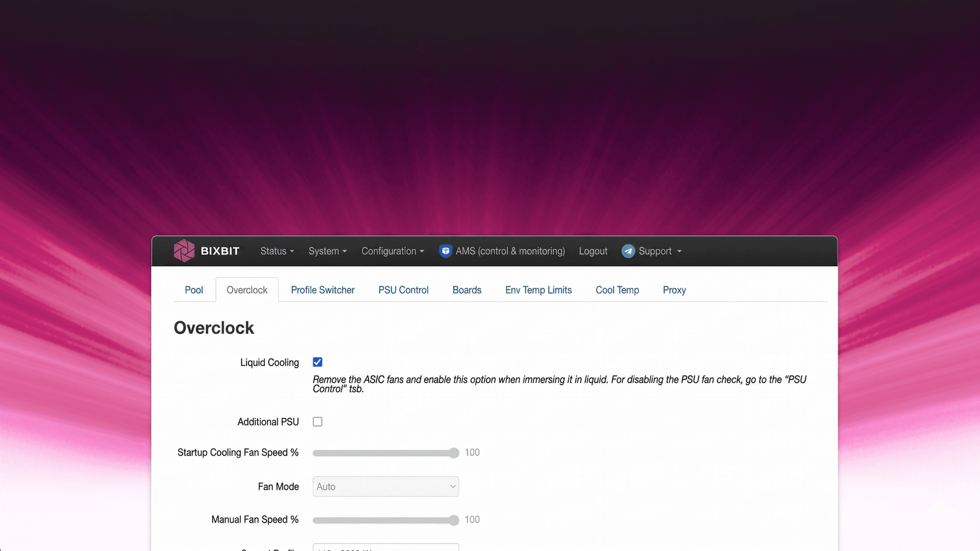 BiXBiT Prime Firmware Integration